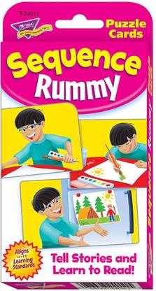 Trend Sequence Rummy Challenge Cards