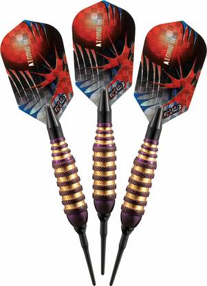 Viper by GLD Products Viper Atomic Bee Soft Tip Darts, Purple, 16 Grams [Cat_84038] Soft Tip Dart