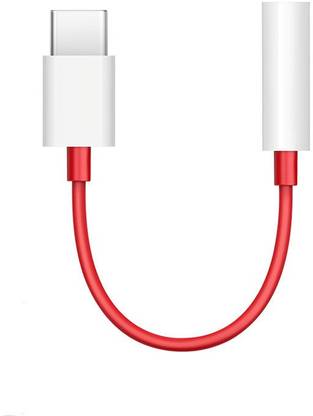 footloose Red TYPE C To 3.5MM Earphone Jack Adapter Type-C Audio Cable Converter Phone Converter