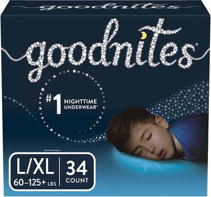 GoodNites Bedtime Pants For Boys - S - M