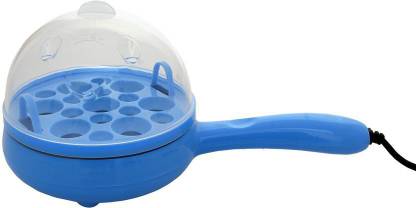 LS Letsshop 2 In 1 Electric Egg Frying Pan With Egg Boiler Egg Cooker