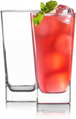 tyche enterprise (Pack of 2) Highball Water and Juice Glass Glass Set Water/Juice Glass