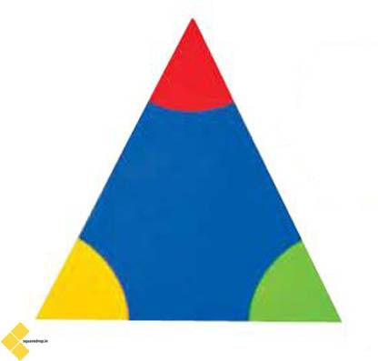 Square Drop Angle Sum Property of Triangle - Mathematics - Geometry Brain Boosting Mathematical Activities for Age 5+ Years Old Kids - Do It Yourself Mathematics Activity Kit