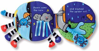 MELISSA & DOUG K'S Kids Itsy-Bitsy Spider 8-Page Soft Activity Book