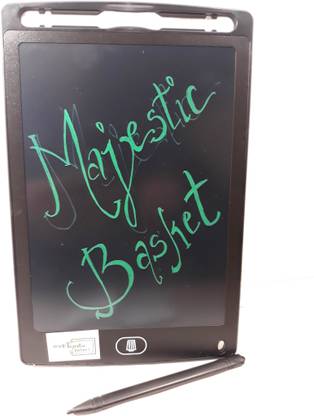 MAJESTIC BASKET Electronic Reusable LCD Writing Board /Tablet/ Slate/ Notepad 8.5 Inch With Pen