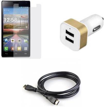 Mudshi Screen Protector Accessory Combo for Karbonn Titanium S1 Plus