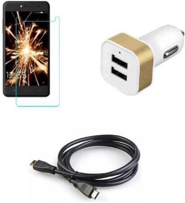 Mudshi Screen Protector Accessory Combo for Coolpad Note 5 Lite