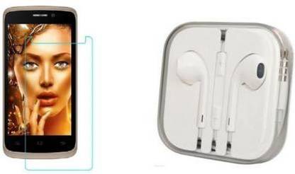Mudshi Screen Protector Accessory Combo for Celkon Campus Q405