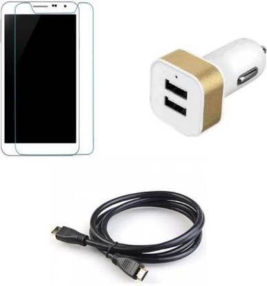 Mudshi Screen Protector Accessory Combo for Ziox Astra Blaze 4G