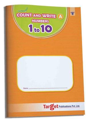 Nurture Count And Write Numbers 1 To 10 Book For Nursery Kids | Book A | 3 To 5 Year Old | Trace And Practice Number Writing For Early Learning Preschool Children | Includes Drawing And Colouring Activities