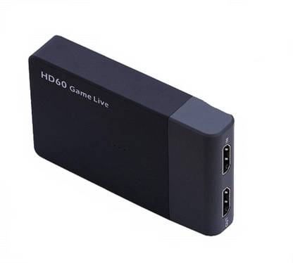 microware HD60 HDMI Game Capture HD60,USB 3.0 Live Stream,Record Gameplay in HD 1080P 60FPS, Edit Sounds Via Mic, HD Capture Device for PS4, Xbox One and Nintendo Switch Media Streaming Device
