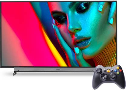MOTOROLA ZX 139 cm (55 inch) Ultra HD (4K) LED Smart Android TV with Wireless Gamepad