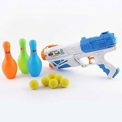 CocoRio 2 in 1 Magic Blaster Gun with 3 Skittles, Balls and Water Shooting Magic Blaster Gun for Kids Guns & Darts
