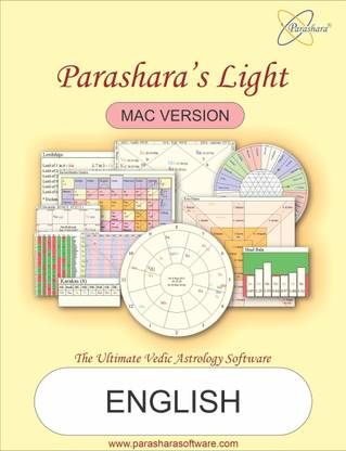 Parashara Light 9.0 English Mac Astrology Software (Professional Edition)