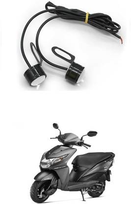 PRTEK  red Eagle Eye LED Strobe Light Lamp Daytime Running Light A125 Brake Light Motorbike LED for Honda (12 V, 12 W)