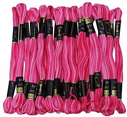 ANCHOR 25 Stranded Cotton Skeins Variegated Floss Shade 1207 Embroidery Thread