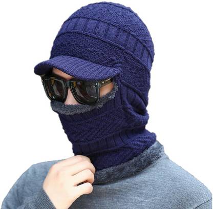 Kolva Blue Bike Face Mask for Men & Women