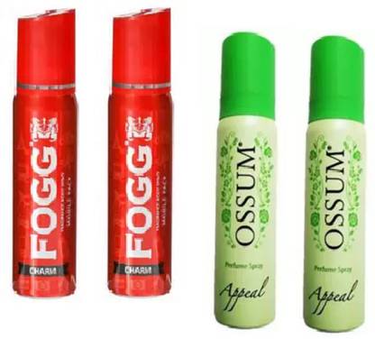 FOGG Body Spray Mobile Pack charm 25mlx2and ossum appeal 25mlx2 deo 25ml combo Body Spray  -  For Men & Women