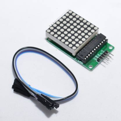 MAKER AND HACKER Max7219 Dot Led Matrix Module Mcu Control Led Display Module Display Lights Electronic Hobby Kit