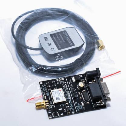 MAKER AND HACKER Ublox NEO-6M GPS Module with GPS antenna and RS232 Serial Port Version 2.0 MADE IN INDIA Electronic Components Electronic Hobby Kit