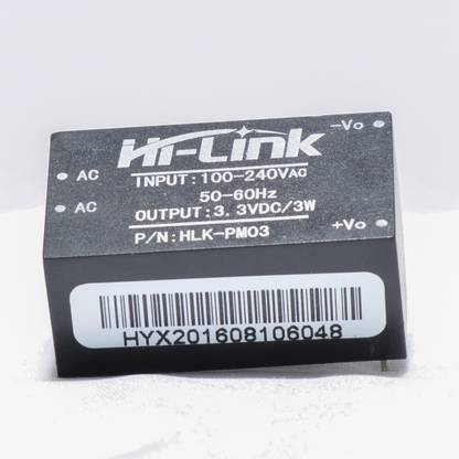MAKER AND HACKER Hi-link HLK-PM03 220V to 3.3V Step Down Buck Isolated Power Supply Module Output 3.3V/3W Power Supply Electronic Hobby Kit