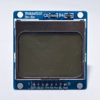 MAKER AND HACKER Nokia 5110 LCD Display Module with 84*48 LCD Screen Display Lights Electronic Hobby Kit