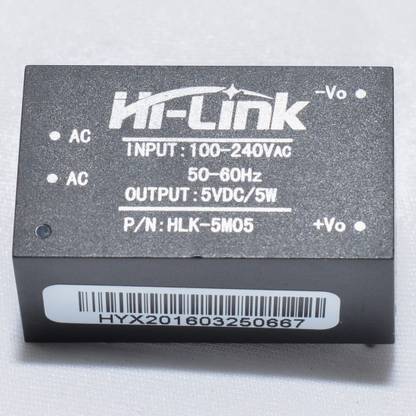 MAKER AND HACKER Hi-link HLK-PM05 220V to 5V Step Down Buck Isolated Power Supply Module Output 5V/5W Power Supply Electronic Hobby Kit