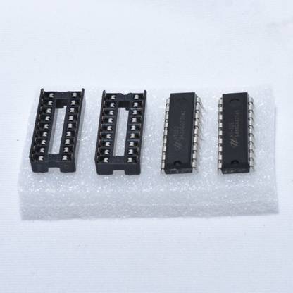 MAKER AND HACKER HT12E + HT12D Encoder Decoder IC + IC Base Electronic Components Electronic Hobby Kit
