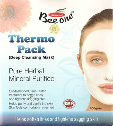 BEE ONE Thermo Pack( Deep Cleansing Mask) Pure Herbal Mineral Purified