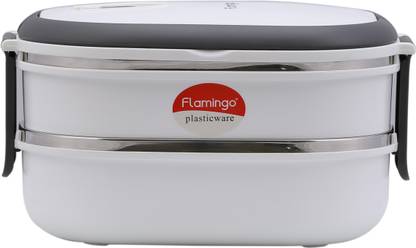 FLAMINGO FL5300LB OVAL LUNCH BOX DOUBLE LAYER 2 Containers Lunch Box