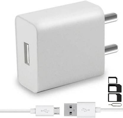 ShopMagics Wall Charger Accessory Combo for Videocon Delite 21, Videocon Graphite1 V45ED, Videocon Graphite2 V45GD, Videocon Krypton 22, Metal Pro 1, Metal Pro 2, Starr 100 Charger Original Adapter Like Fast Power Android Mobile Smartphone Battery Charger With 1 Meter Micro USB Sync Charging Data Cable