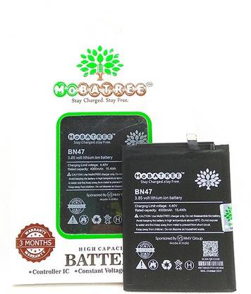 MOBATREE Mobile Battery For  Xiaomi Xiaomi Redmi 3 / Xiaomi Redmi 6 Pro / Redmi 3S Prime