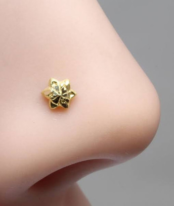 Gold nose studs online Clearance