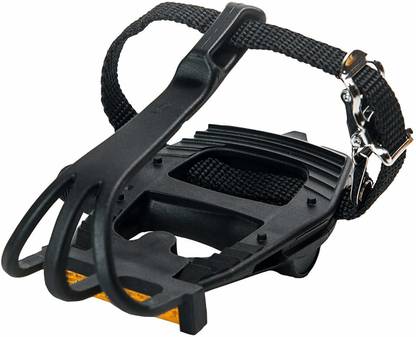 Retrospec Bicycles Classic Road Bike Pedal With Integrated Toe Cage/Clip/Strap, All Pedal