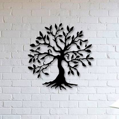 Advi Enterprises The 3D Wall Art TREE WALL ART 147(Black)Suitable for Living Room,Foyer,Bedroom,Hallway
