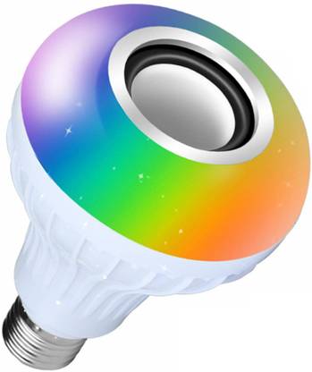 Buddymate A0005 Wireless Bluetooth Speaker with Bass & Stereo Sound Smart Bulb