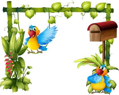 Flipkart SmartBuy Decorative Multicolor Wallpaper
