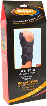 Maxar Wrist Splint With Abducted Thumb - Right Hand, Medium Splints