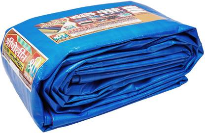 Shree Tarpaulins Pure Virgin UV Treated 125 GSM Water Proof Sheet Tent - For CAR COVER, TENT, COVER
