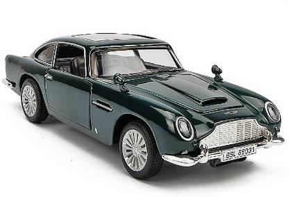 SHREEJI GIFT 1:32 Aston Martin James Bond CAR Diecast Metal Pullback Toy Car for Kids Toys for Boys