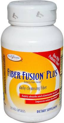 Enzymatic Therapy Fiber Fusion Plus, 120 Veggie Caps