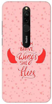 INKMESILLY Back Cover for Redmi 8