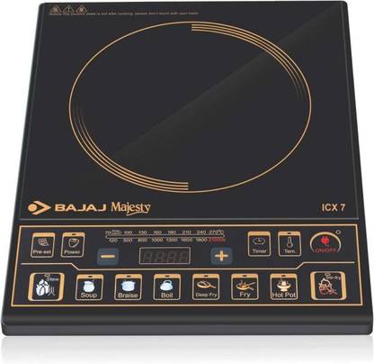 BAJAJ 1900 W Induction Cooktop Push Button