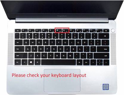iFyx Clear Cover D 14 Huawei Matebook D 14 inch Keyboard Skin
