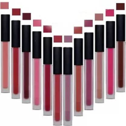 Sh.Huda 12 pc high quality red edition matte lipstick
