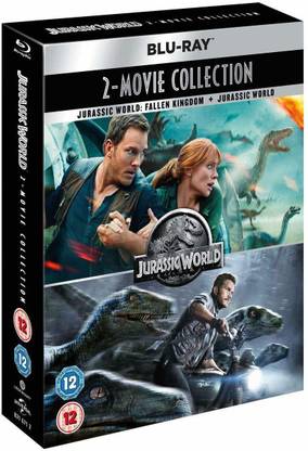 Jurassic World: The Complete 2 Movies Collection - Jurassic World: Fallen Kingdom + Jurassic World (2-Disc Set) (Slipcase Packaging + Region Free) (Fully Packaged Import)