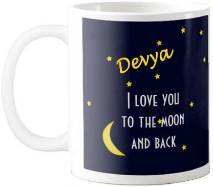 Exocticaa Devya Love Romantic Quotes 75 Ceramic Coffee Mug
