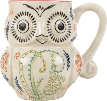 chumbak Observant Owl Ceramic Coffee Mug