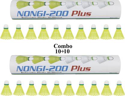 Nongi Plus Plastic Shuttle  - Yellow