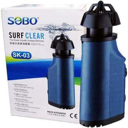 SOBO SOBO-SK-03 Surf Clear Aquarium Surface Skimmer Power Aquarium Filter